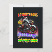 Erstaunliche Zufriedenheit Feiertagskarte (Vorderseite)