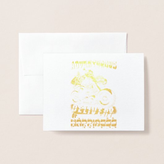 Erstaunliche Zufriedenheit Folienkarte (Vorderseite mit Umschlag)