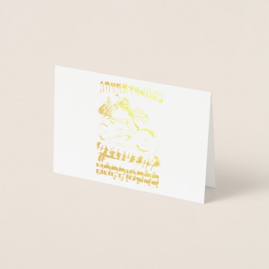 Erstaunliche Zufriedenheit Folienkarte (Vorderseite)