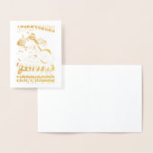 Erstaunliche Zufriedenheit Folienkarte (Anzeige)