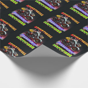 Erstaunliche Zufriedenheit Geschenkpapier