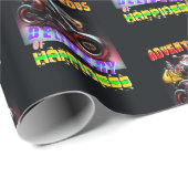 Erstaunliche Zufriedenheit Geschenkpapier (Rolleneckpunkt)