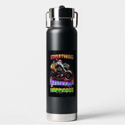 Erstaunliche Zufriedenheit Trinkflasche (Vorderseite)