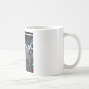 Erstaunlicher abstrakter Kunstprint Kaffeetasse