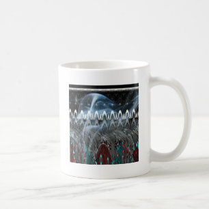 Erstaunlicher abstrakter Kunstprint Kaffeetasse