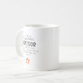 Erstaunlicher Berater Schwer Zu Findendes Personal Kaffeetasse (Vorderseite Links)