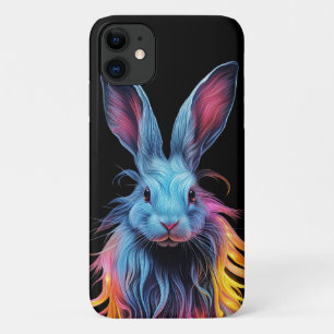 Erstaunlicher blauer Hase in Flammen Case-Mate iPhone Hülle