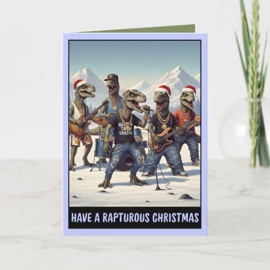 Erstaunlicher Dinosaurier Karte (Vorderseite)