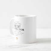 Erstaunlicher Fluglehrer schwer zu finden Custom Kaffeetasse (Vorderseite Links)