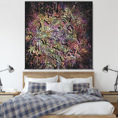 Erstaunlicher Gedanke Leinwanddruck (Insitu (Schlafzimmer))