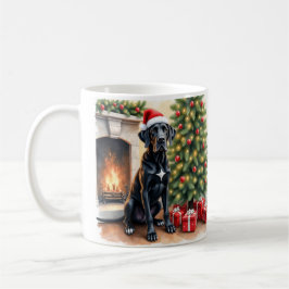 Erstaunlicher Great Dane Weihnachten  Kaffeetasse