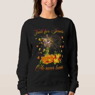 Erstaunlicher Herbst für Jesus, er verlässt den He Sweatshirt