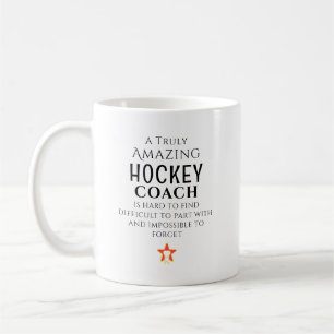 Erstaunlicher Hockey-Trainer schwer zu finden Pers Kaffeetasse
