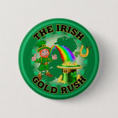 Erstaunlicher irischer Goldrausch. Button (Vorderseite)