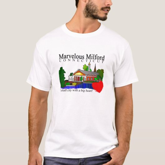 Erstaunlicher Milford Rathaus-T - Shirt (Vorderseite)
