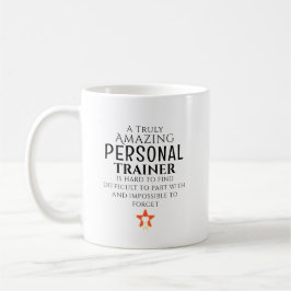 Erstaunlicher persönlicher Trainer Schwer zu finde Kaffeetasse
