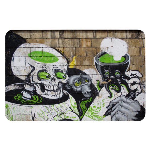 Erstaunlicher Schädel Magnet (Horizontal)