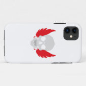 erstaunlicher Schädel mit Flügeln Case-Mate iPhone Hülle (Rückseite (Horizontal))