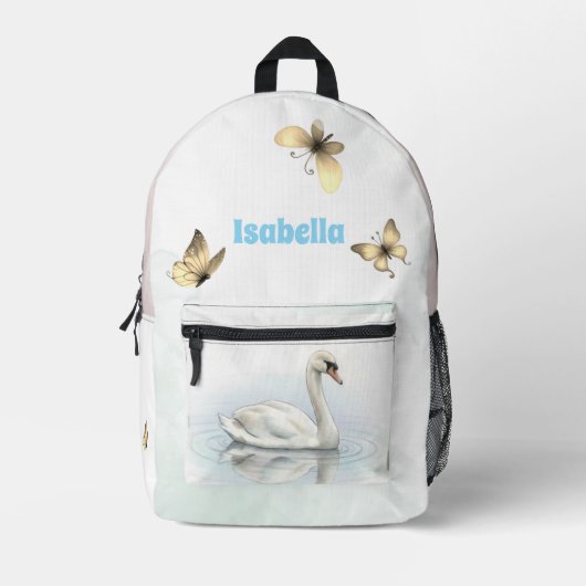 Erstaunlicher Schwan Bedruckter Rucksack (Vorderseite)