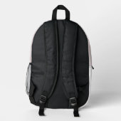 Erstaunlicher Schwan Bedruckter Rucksack (Rückseite)