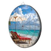 erstaunlicher Strand Dartscheibe (Vorderseite rechts)