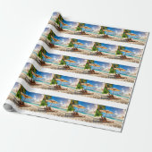 Erstaunlicher Strand Geschenkpapier (Ungerollt)