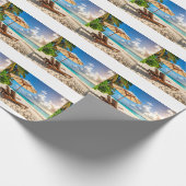 Erstaunlicher Strand Geschenkpapier (Ecke)