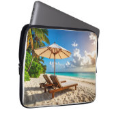 Erstaunlicher Strand Laptopschutzhülle (Vorne Rechts)