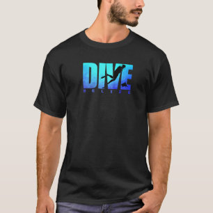 Erstaunlicher Tauchgang Belize Hai-Taucher-Riff-Fr T-Shirt