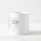 Erstaunlicher Technischer Ausbilder Schwer Zu Find Kaffeetasse (Vorderseite Links)