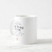 Erstaunlicher Testvorbereitungstutor schwer zu fin Kaffeetasse (Vorderseite Links)