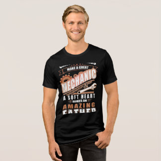 Erstaunlicher Vater Mechaniker T-Shirt Tri-Blend Shirt