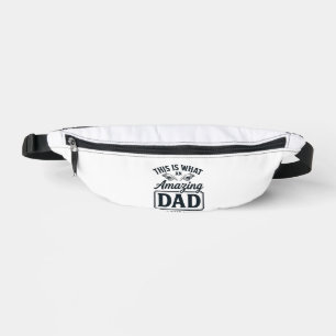 Erstaunlicher Vater Vintage-Gravur-Typografie-Desi Bauchtasche