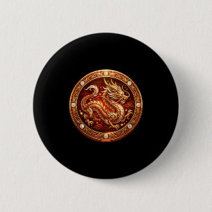 Erstaunliches chinesisches Jahr des Drachen Chines Button