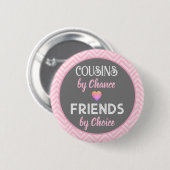 Erstaunliches Cousin-Geschenk Button (Vorne & Hinten)