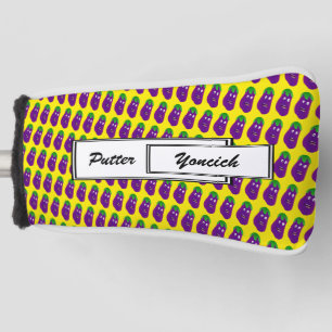 Erstaunliches Eggplant von Kenneth Yoncich Golf Headcover