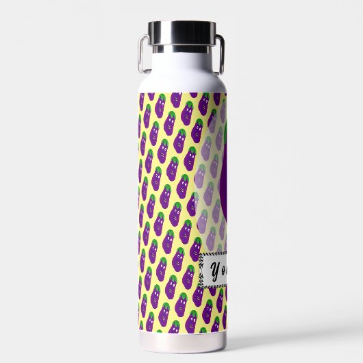 Erstaunliches Eggplant von Kenneth Yoncich Trinkflasche (Vorne)