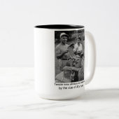 Erstaunliches Fleisch! Zweifarbige Tasse (VorderseiteRechts)