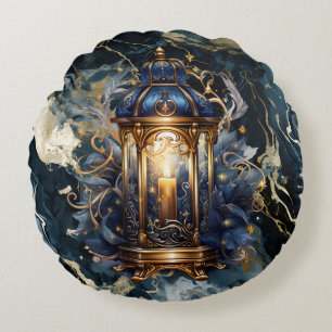 Erstaunliches Licht auf meinem Weg Rundkissen Rundes Kissen