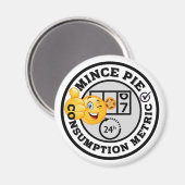 Erstaunliches Maß für den Verbrauch von Minenkuche Magnet (Vorderseite/Rückseite)