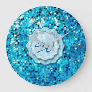 Erstaunliches Mosaik 2 Große Wanduhr