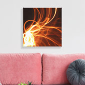 Erstaunliches Spirallicht Leinwanddruck (Insitu (Wohnzimmer))