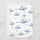 Erste 1. Geburtstag Safari Wild 1 Tiere Einladung (Rückseite)