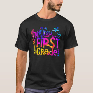 Erste 1. Klasse Lehrer Kind Erster Tag Zurück zur  T-Shirt