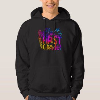 Erste 1. Klassenlehrerin Erster Tag zurück zur Sch Hoodie