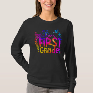 Erste 1. Klassenlehrerin Erster Tag zurück zur Sch T-Shirt