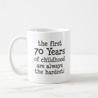 Erste 70 Jahre der Kindheits-Tasse