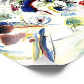 Erste Abstrakte Wasserfarbe von Wassily Kandinsky Fotodruck (Ecke)