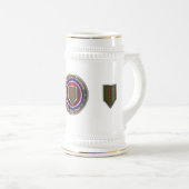 Erste Abteilung Infanterie Bierglas (VorderseiteRechts)