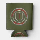 Erste Abteilung Infanterie Dosenkühler (Vorderseite)